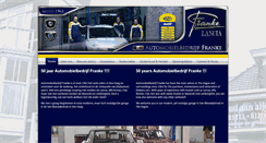 Desktop Screenshot of franke-lancia.nl